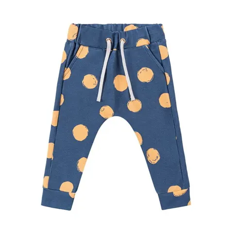 Spodnie KROPKI NIEBIESKIE - DOTS BLUE / PANTS