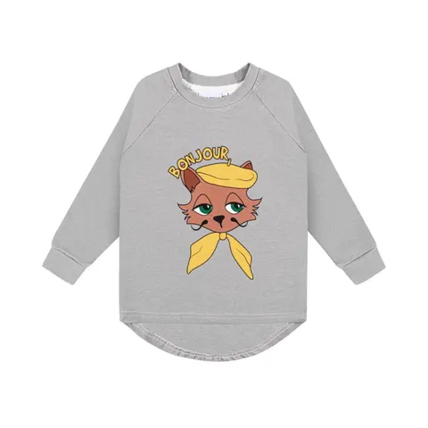 Longsleeve ARTYSTA SZARY - ARTISCAT GREY / LONGSLEEVE