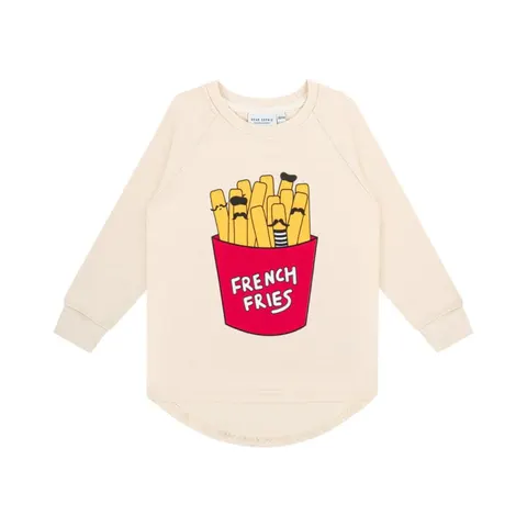 Longsleeve FRYTKI ECRU - FRIES ECRU / LONGSLEEVE