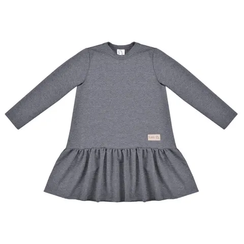 Sukienka dress FRILLY dark melange (mama&córka)