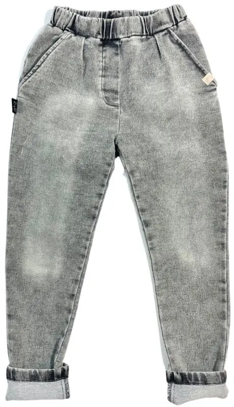 Spodnie 233-22 TROUSERS JEANS / GRAY