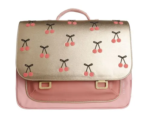 Tornister 6-8 lat It Bag MIDI Cherry Pompon | Jeune Premier