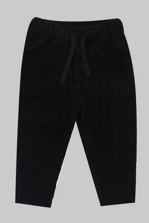 Spodnie TERRY BLACK COMFORT FIT PANTS