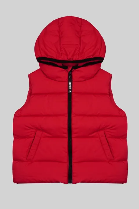 Kamizelka Puchowa DOWN VEST RED -50%