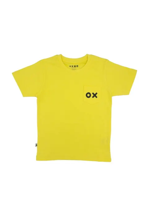 BASIC POCKET TSHIRT – ILLUMINATING | OX Basic
