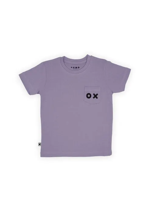 BASIC POCKET TSHIRT – PURPLE ROSE | OX Basic