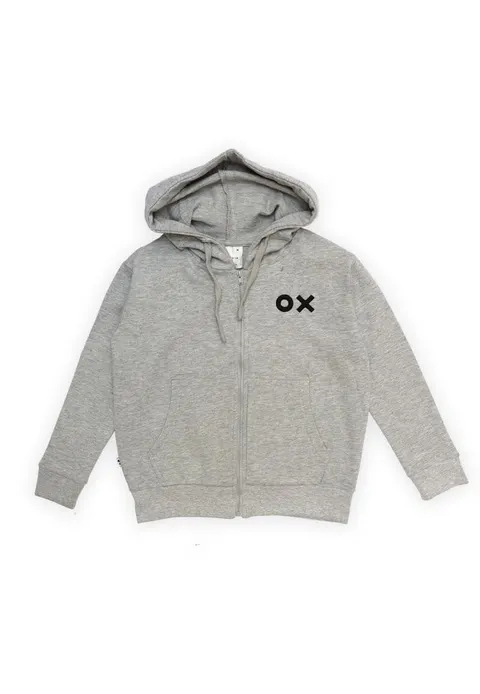 BASIC HOODIE – GRAY MELANGE | OX Basic