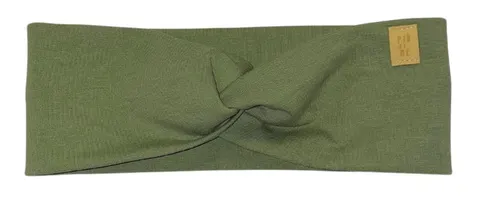 Opaska 287-22 HEADBAND / AURORA BOREALIS - OIL GREEN