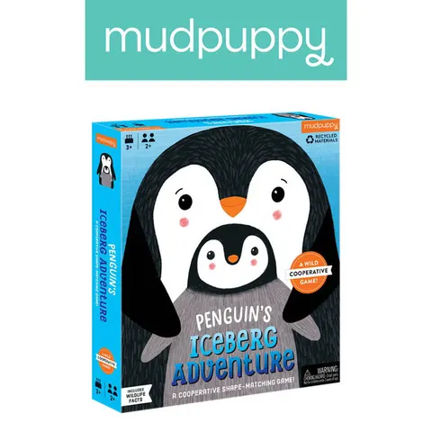 Mudpuppy 3 lata+ Gra zespołowa Pingwiny na górze lodowej