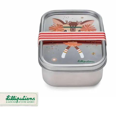 Lunchbox ze stali nierdzewnej Cudowna Sarenka Stella | LILLIPUTIENS