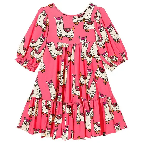 Sukienka New Hippie Dress PINK LAMA