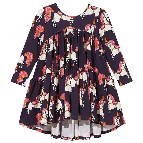 Sukienka New Wave Dress NAVY BLUE HORSE