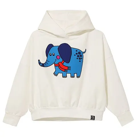 Bluza Oversized Hoodie BEIGE ELEPHANT