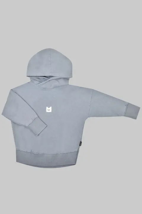 Bluza M STONE BLUE HOODIE