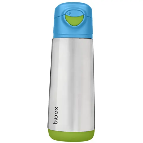 Stalowy bidon termiczny z ustnikiem sportowym 500 ml OCEAN BREEZE | b.box