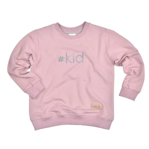 Bluza Sweatshirt DUSTY PINK dziecięca #kid | TUSS family
