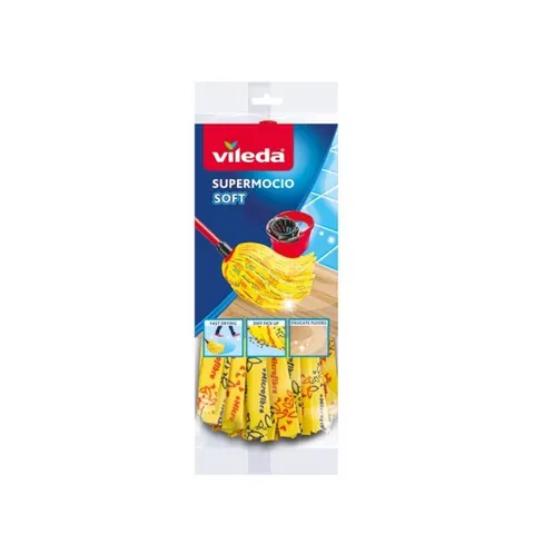 VILEDA Wkład do mopa SUPERMOCIO SOFT, 1 szt