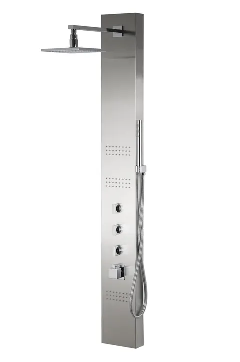 Panel prysznicowy Corsan NEO Termostat Stal