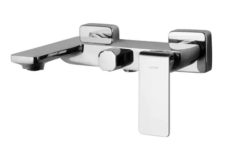 Bateria wannowa ścienna Corsan TRINO CMB7141CH
