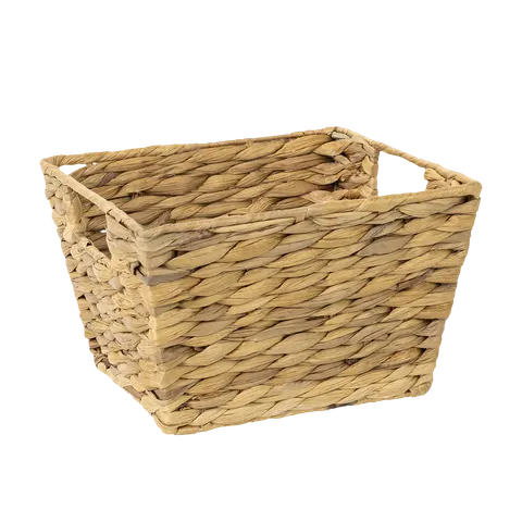 Corsan - Koszyk z hiacyntu wodnego 585S 25x22x16 cm, kolor naturalny