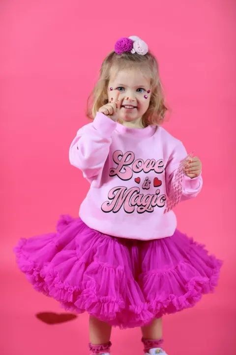 Bluza Różowa LOVE IS MAGIC