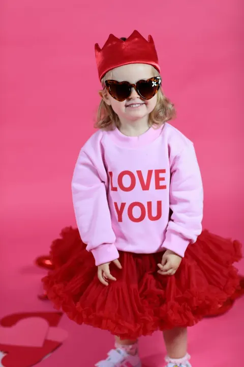 Bluza Różowa LOVE YOU