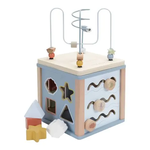 Little Dutch 18 m+ Kostka edukacyjna Ocean FSC LD7115