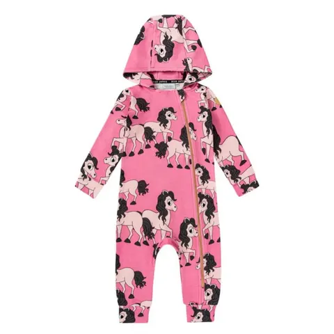 Kombinezon KONIK RÓŻ - HORSIE PINK / OVERALL