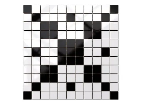 MOZAIKA CERAMICZNA Geometric® 5 CZARNA BIAŁA
