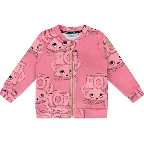 Bomberka KRABIK RÓŻ - CRABI PINK / BOMBER JACKET
