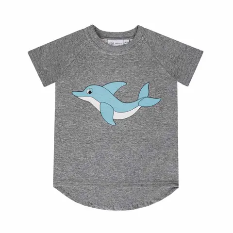 T-Shirt gładki DELFIN - DOLPHIN / SINGLE T-SHIRT