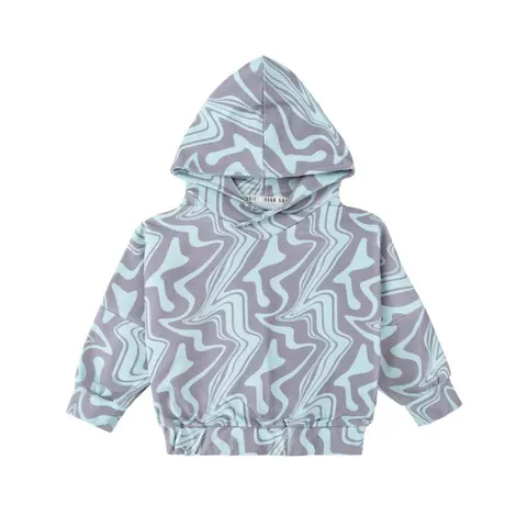 Bluza MAZY SZARE - PAINT GREY / PULLOVER HOODIE