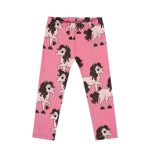 Legginsy KONIK RÓŻ - HORSIE PINK / LEGGINGS
