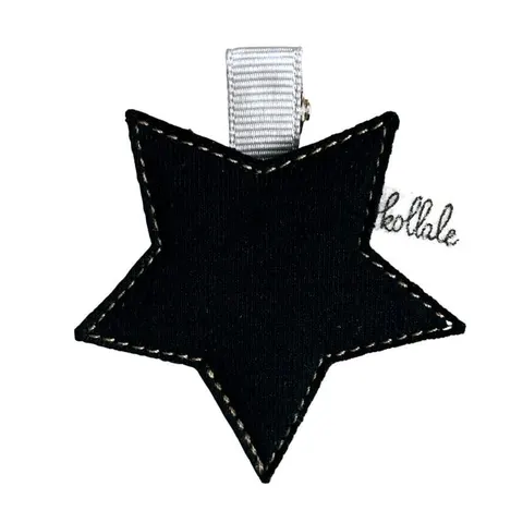 Spinka winter stars BAWEŁNIANA GWIAZDA CZARNA standard