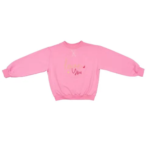 Bluza Alexa Oversize Sweatshirt CANDY PINK
