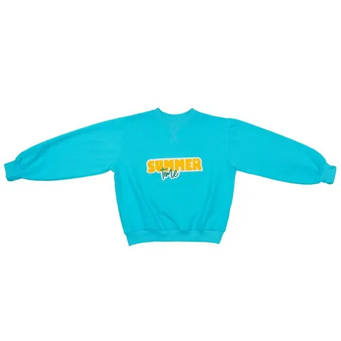 Bluza Alexa Oversize Sweatshirt TURQUOISE