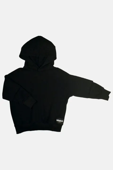 Bluza z kapturem BLACK SKATE HOODIE