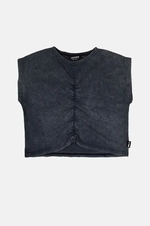 Koszulka VINTAGE BLACK PINCHED TSHIRT