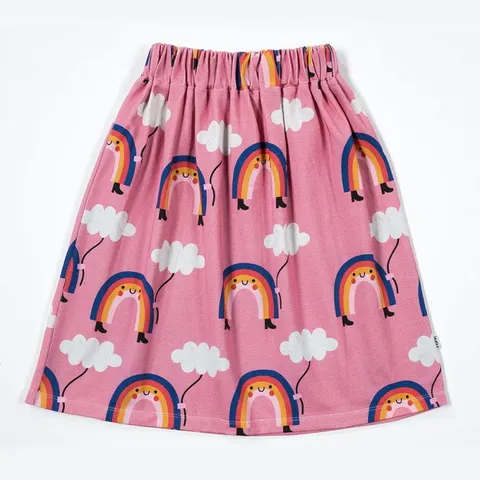 Spódniczka RAINBOW ON PINK SKIRT
