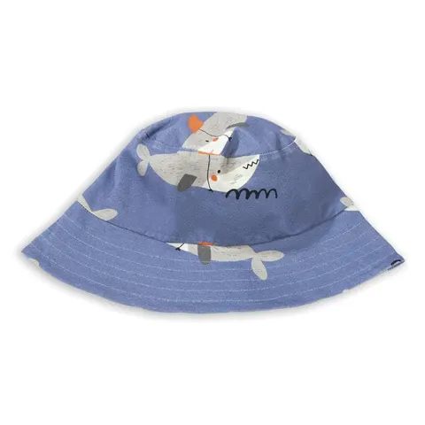 Kapelusz WHALE-SHARK ON TEMPEST BLUE BUCKET HAT