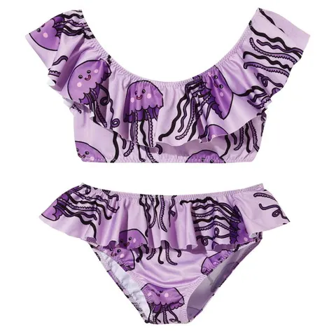 Dwuczęściowy strój kąpielowy UV Two-Piece Bikini VIOLET jellyfish