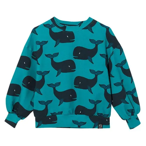 Bluza Sweatshirt GREEN whale