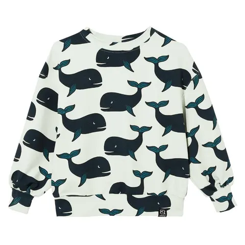 Bluza Sweatshirt BEIGE whale