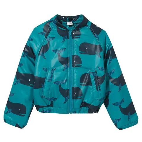 Kurtka Bomber Jacket GREEN whale -50%