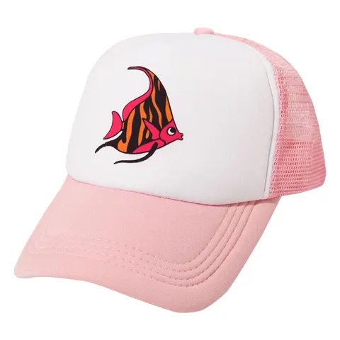 Czapka z daszkiem Cap PINK fish