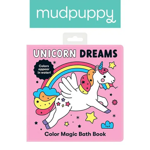 Mudpuppy 0 m+ Magiczna książeczka do kąpieli Marzenia jednorożca