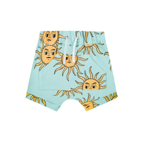 Szorty SŁOŃCE NIEBIESKIE - SUN BLUE / SHORTS