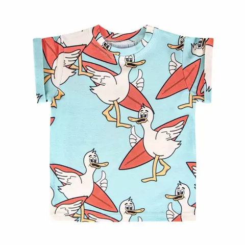 T-Shirt KACZOR NIEBIESKI - DUCK BLUE / T-SHIRT