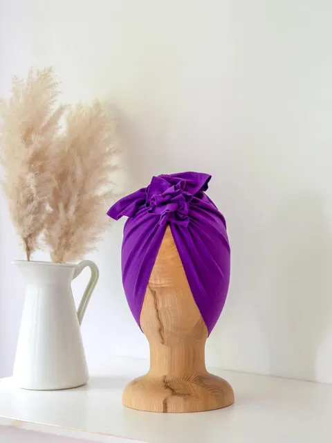 Turban Basic LIGHT PURPLE RAIN