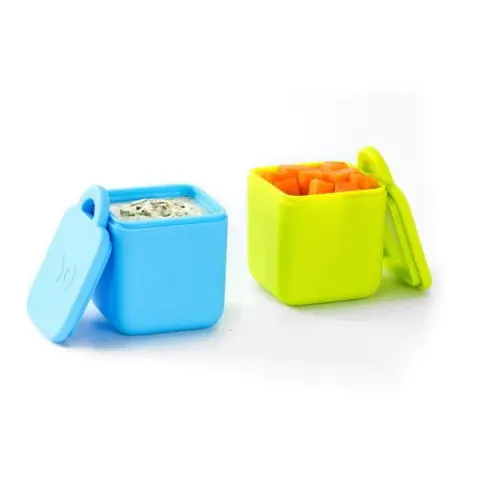 OmieDip 2 szczelne pojemniczki BLUE LIME | OMIE